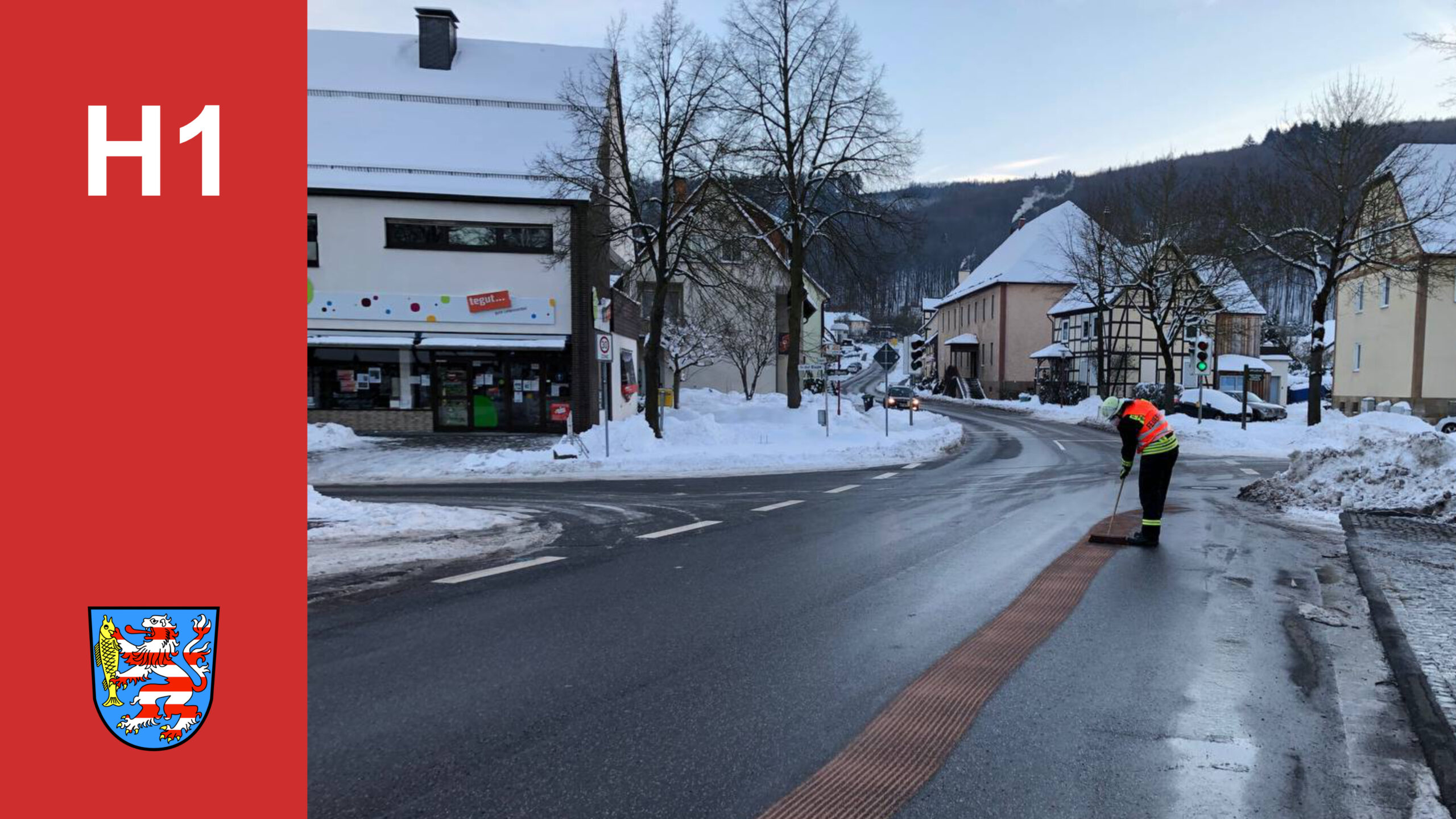 Einsatz, Ölspur 14.02.2021