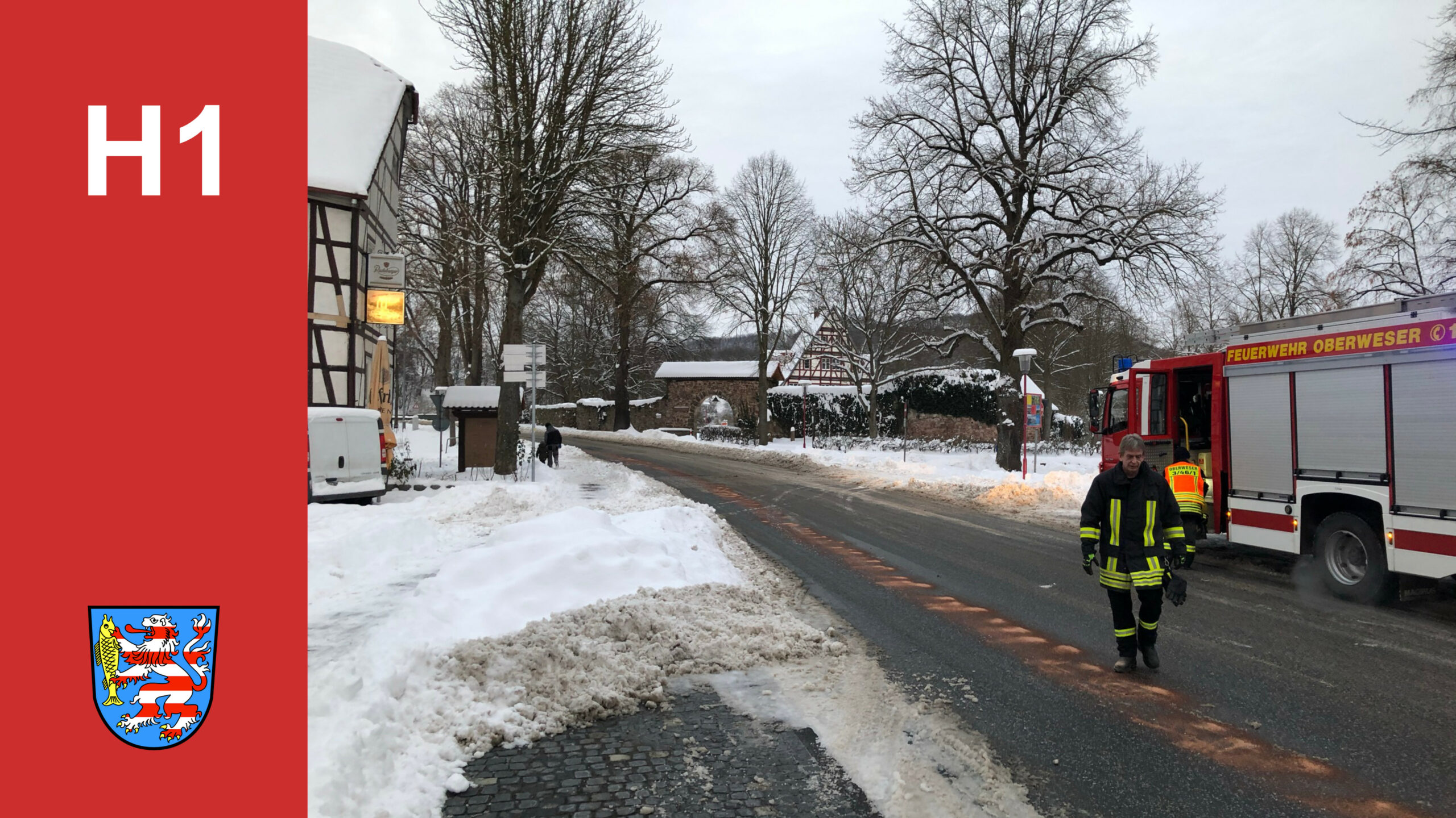 Einsatz, Ölspur 09.02.2021