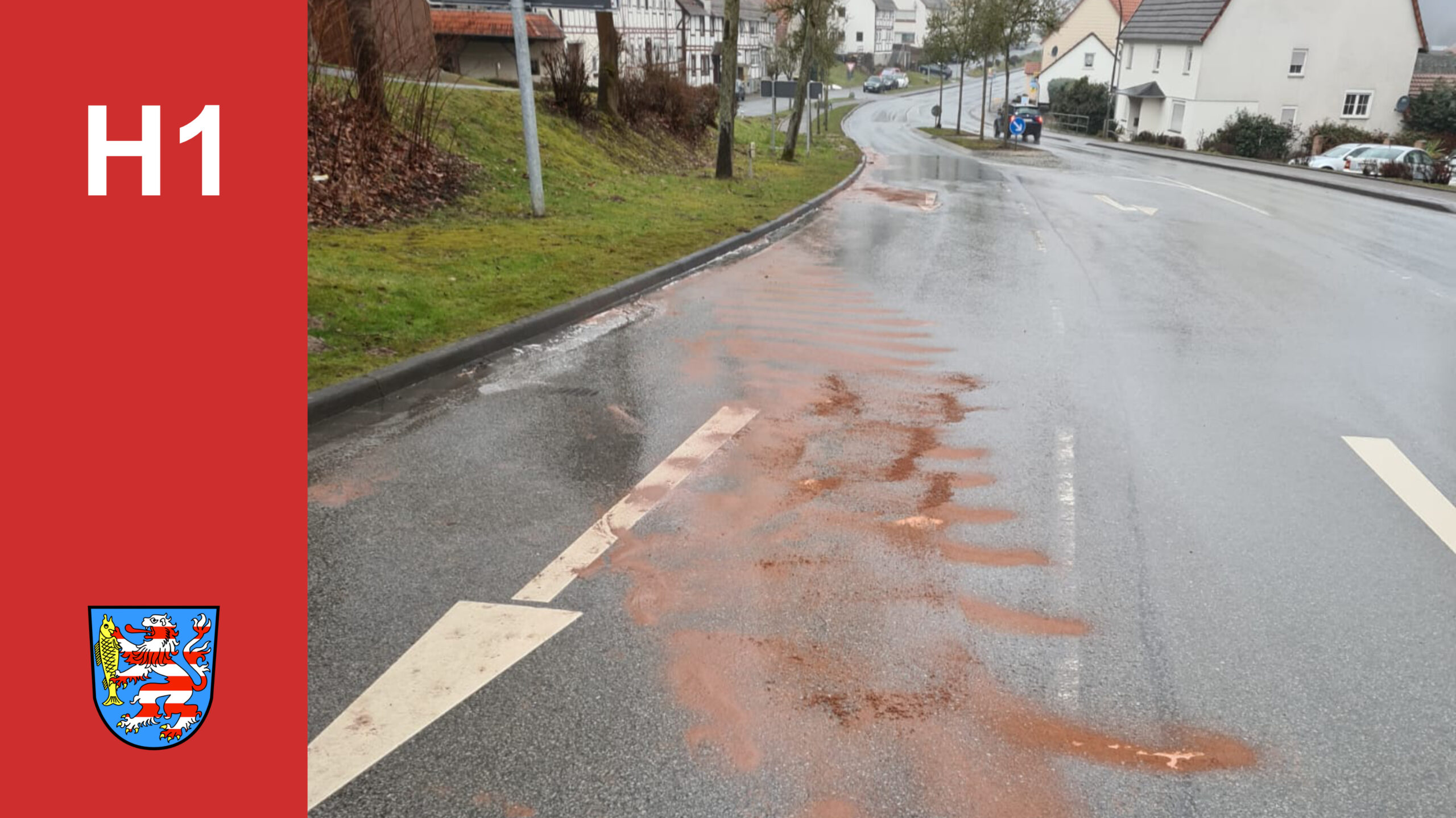 Einsatz, Ölspur 09.03.2021