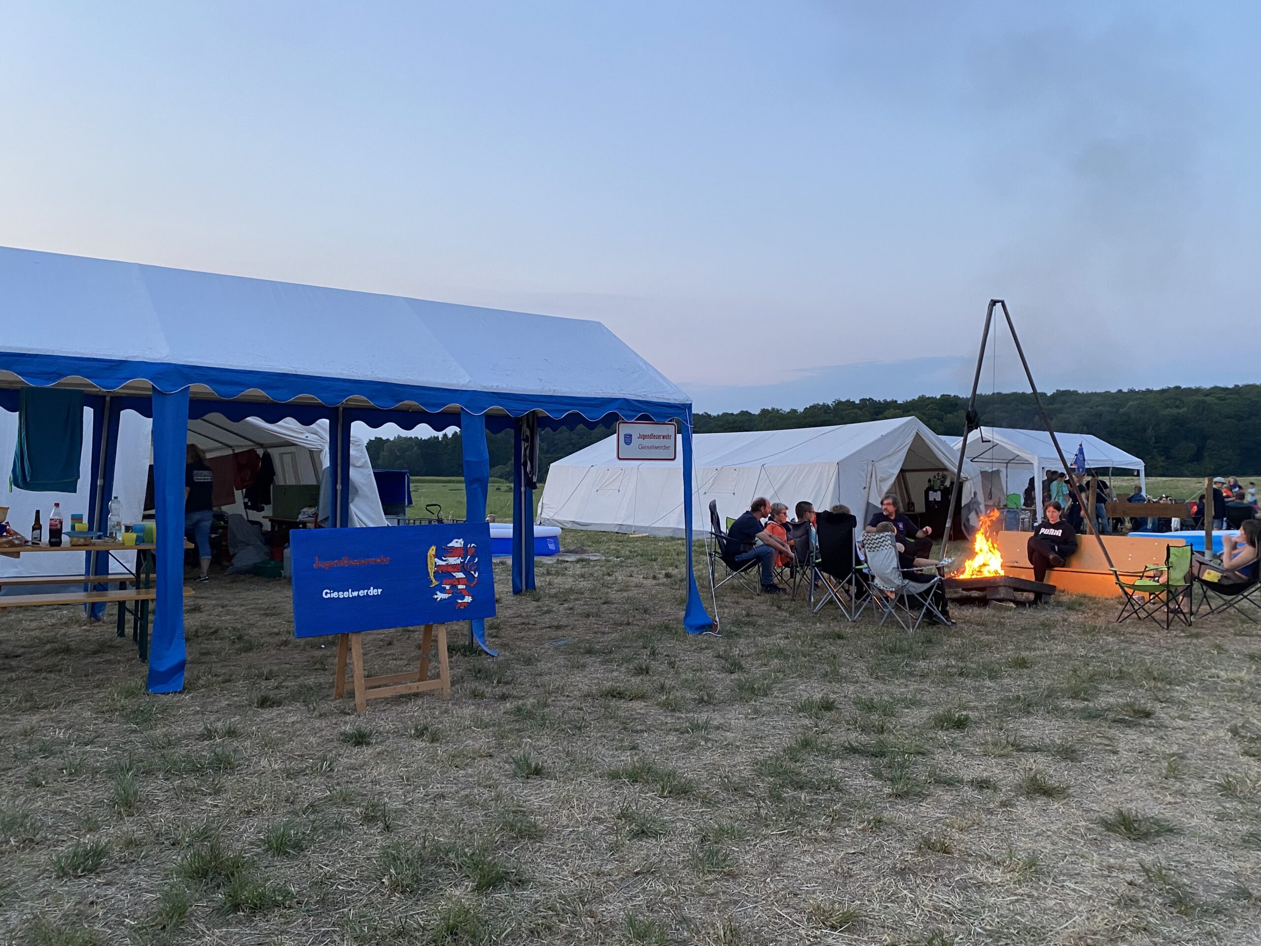 Zeltlager der Jugendfeuerwehren 2022