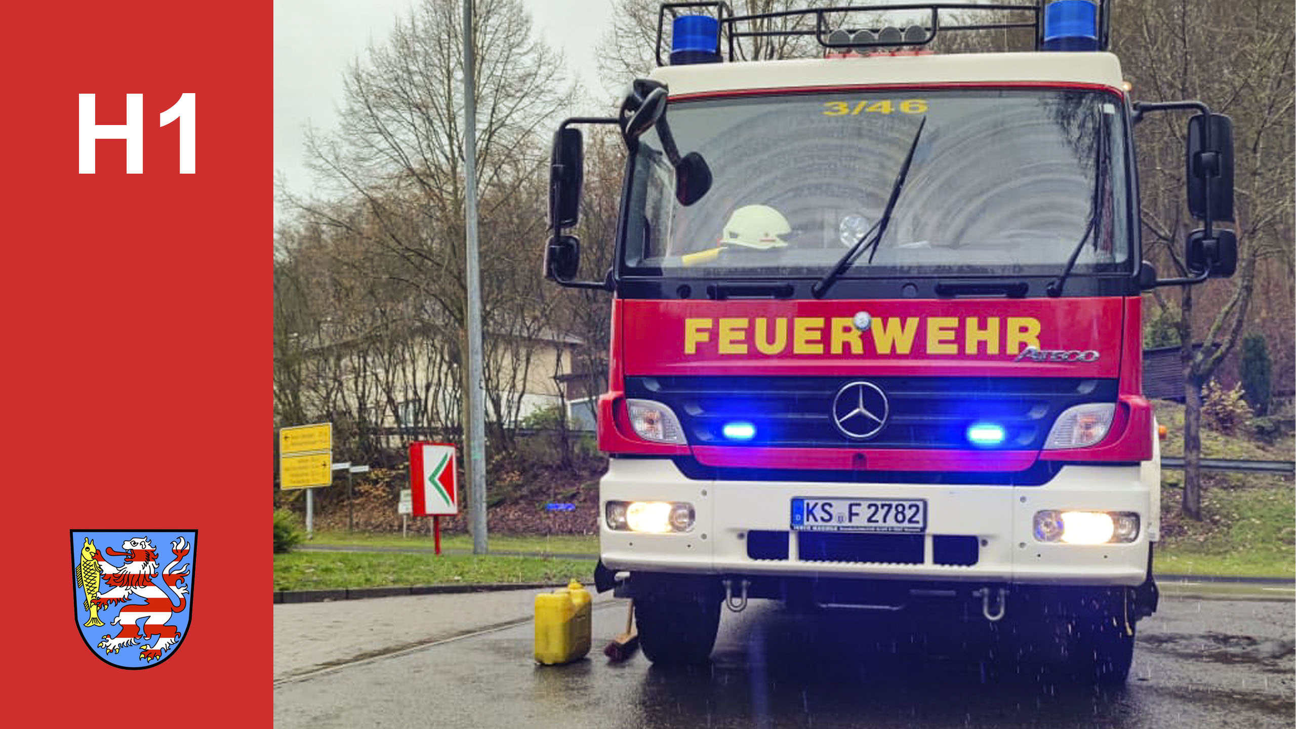 Einsatz Ölspur, 08.12.2022