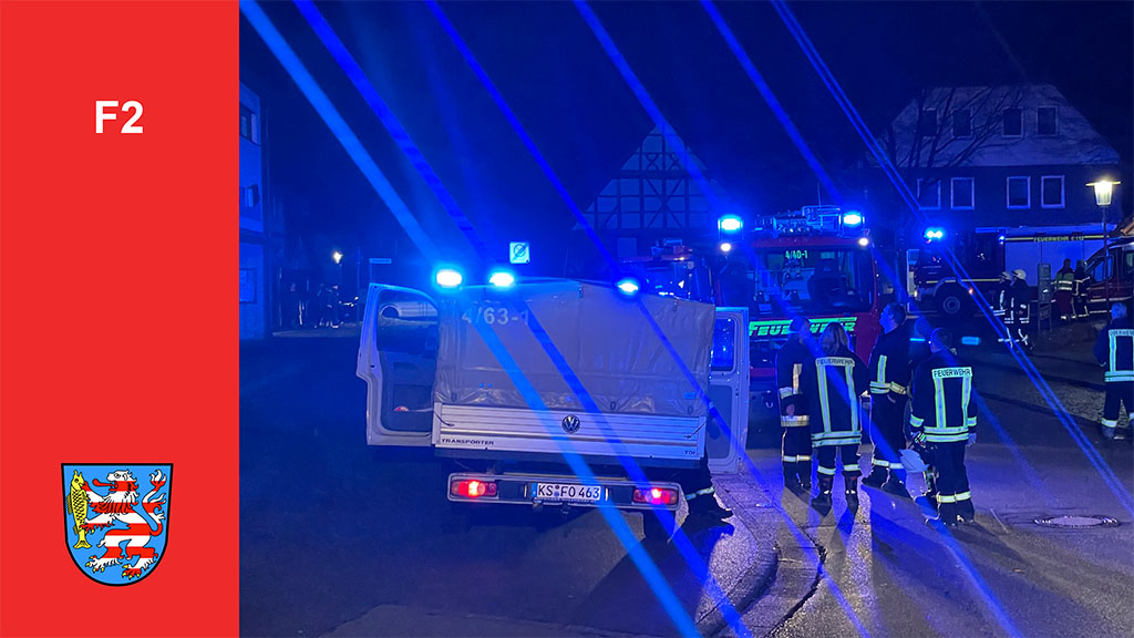 Einsatz, F2 Dachstuhlbrand, 01.01.2024
