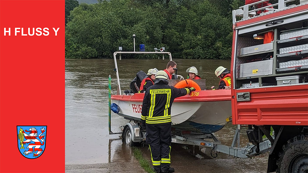 Einsatz, Rettung aus Weser, 30.05.2024