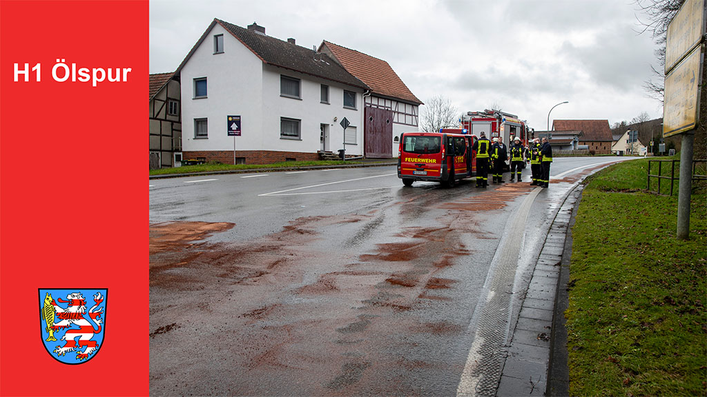 Einsatz, Ölspur, 21.12.2024