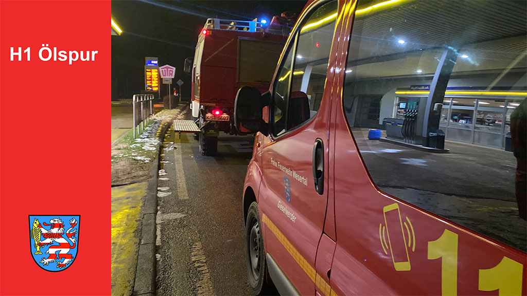 Einsatz, H 1 Ölspur, 14.01.2025